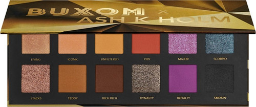 BUXOM/BUXOM X ASH K HOLM EYESHADOW PALETTE