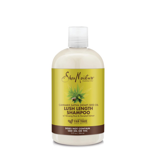 BL Shea Moisture Hemp Seed Oil Lush Length Shampoo 13oz - Pack of 3
