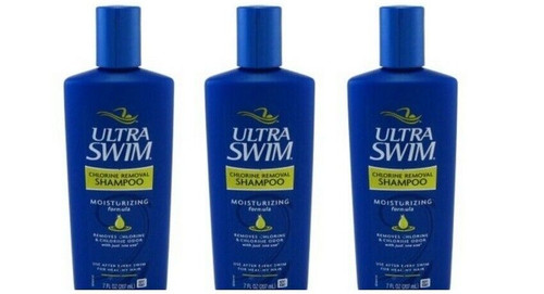 BL Ultra Swim Shampoo Chlorine Removal Moisturizing 7 oz - Pack of 3