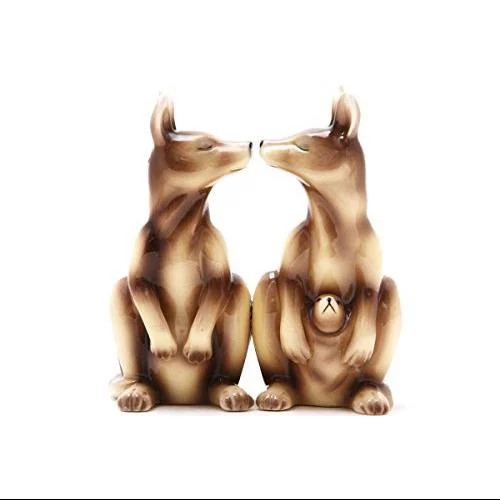 PT Kissing Kangaroo Salt and Pepper Shaker Set