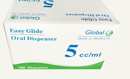 EASYGLIDE ORAL SYRINGE 5CC