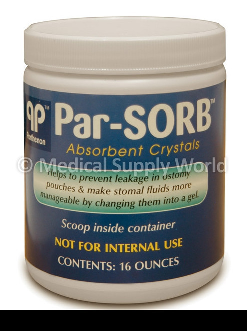 Ostomy Absorbent Crystal ParSORB™ 16 oz.
