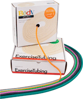 Body Sport Exercise Tubing 25" roll, Special Heavy Reistance Black