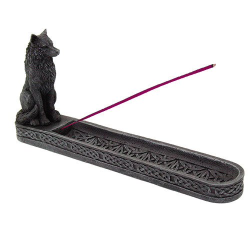 WOLF INCENSE BURNER