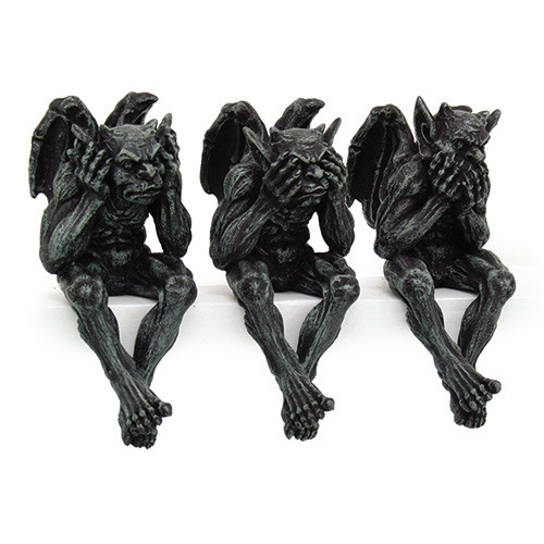 GARGOYLE SEE, HEAR, SPEAK