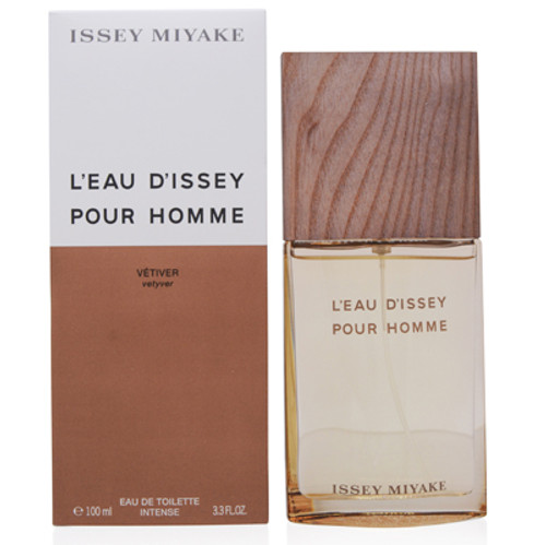 L'EAU D'ISSEY VETIVER/ISSEY MIYAKE EDT SPRAY INTENSE 3.3 OZ (100 ML) (M)
