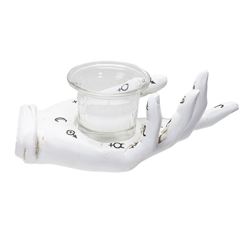 PALMISTRY HAND VOTIVE HOLDER PALMISTRY HAND VOTIVE HOLDER