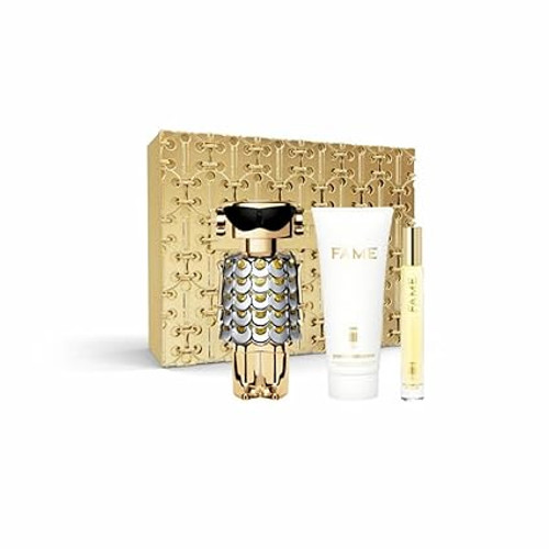 FAME/PACO RABANNE 3 PC SET (W)
EDP SPRAY 2.7 OZ
BODY LOTION 3.4 OZ
FAME EDP SPRAY 0.34 OZ
IN TIN BOX FAME/PACO RABANNE 3 PC SET (W)
EDP SPRAY 2.7 OZ
BODY LOTION 3.4 OZ
FAME EDP SPRAY 0.34 OZ
IN TIN BOX