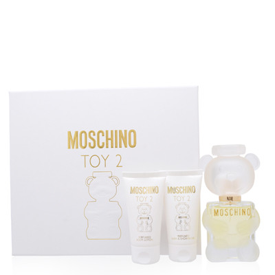 TOY 2/MOSCHINO SET (W)
TOY 2 EDP SPRAY 1.7 OZ
TOY 2 SHOWER GEL 1.7 OZ
TOY 2 BODY LOTION 1.7 OZ