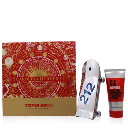 212 HEROES FOREVER YOUNG/CAROLINA HERRERA SET (M)
EDT SPRAY 3.0 OZ
SHAMPOO/SHOWER GEL 3.4 OZ 212 HEROES FOREVER YOUNG/CAROLINA HERRERA SET (M)
EDT SPRAY 3.0 OZ
SHAMPOO/SHOWER GEL 3.4 OZ