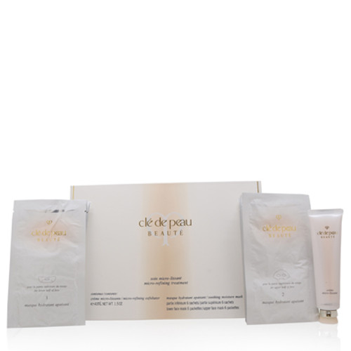 CLE DE PEAU BEAUTE/MICRO-REFINING TREATMENT
MICRO-REFINING EXFOLIATOR 1.5 OZ
SOOTHING MOISTURE SHEET MASKS CLE DE PEAU BEAUTE/MICRO-REFINING TREATMENT
MICRO-REFINING EXFOLIATOR 1.5 OZ
SOOTHING MOISTURE SHEET MASKS