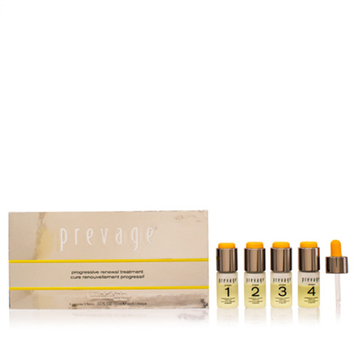ELIZABETH ARDEN/PREVAGE PROGRESSIVE RENEWAL TREATMENT ANTI-AGING SET (W)
PREVAGE ANTI AGING TREATMENT PHASE 1 0.33 OZ
PREVAGE ANTI AGING TREATMENT PHASE 2 0.33 OZ
PREVAGE ANTI AGING TREATMENT PHASE 3 0.33 OZ
PREVAGE ANTI AGING TREATMENT PHASE 4 0.33 OZ
4 WEEK TREATMENT ELIZABETH ARDEN/PREVAGE PROGRESSIVE RENEWAL TREATMENT ANTI-AGING SET (W)
PREVAGE ANTI AGING TREATMENT PHASE 1 0.33 OZ
PREVAGE ANTI AGING TREATMENT PHASE 2 0.33 OZ
PREVAGE ANTI AGING TREATMENT PHASE 3 0.33 OZ
PREVAGE ANTI AGING TREATMENT PHASE 4 0.33 OZ
4 WEEK TREATMENT