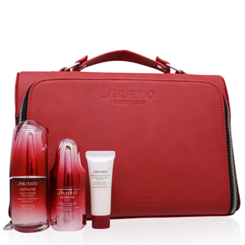 SHISEIDO/GINZA TOKYO 3 PC. SET
ULTIMUNE POWER INFUSING CONCENTRATE SERUM 1 OZ
ULTIMUNE POWER INFUSING EYE CONCENTRATE SERUM .54 OZ
CLARIFYING CLEANSING FOAM UNBOXED .55 OZ
RED CASE SHISEIDO/GINZA TOKYO 3 PC. SET
ULTIMUNE POWER INFUSING CONCENTRATE SERUM 1 OZ
ULTIMUNE POWER INFUSING EYE CONCENTRATE SERUM .54 OZ
CLARIFYING CLEANSING FOAM UNBOXED .55 OZ
RED CASE