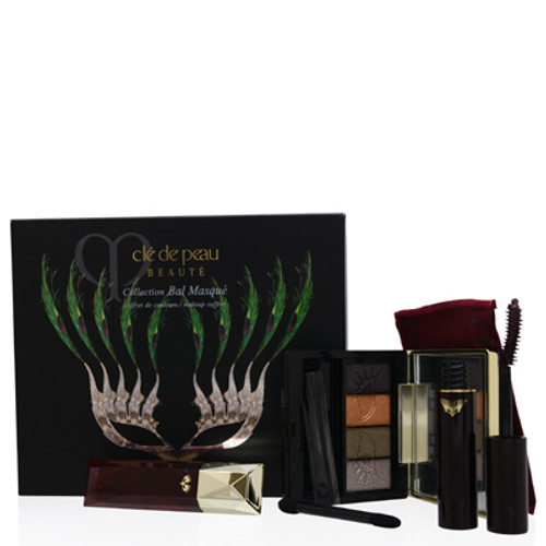 CLE DE PEAU/COLLECTION BAL MASQUE LIP AND EYE COLOR PALETTE
4 EYESHADOW SHADES
LIPSTICK AND MASCARA