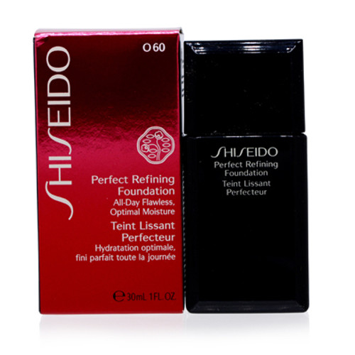 SHISEIDO/PERFECT REFINING FOUNDATION (O60) NATURAL DEEP OCHRE 1.0 OZ (30 ML)