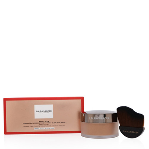 LAURA MERCIER/"MAKE TO GLOW" TRANSLUCENT MEDIUM DEEP LOOSE POWDER & BRUSH DUET
TRANSLUCENT MEDIUM DEEP LOOSE SETTING POWDER 1.0 OZ
BRUSH LAURA MERCIER/"MAKE TO GLOW" TRANSLUCENT MEDIUM DEEP LOOSE POWDER & BRUSH DUET
TRANSLUCENT MEDIUM DEEP LOOSE SETTING POWDER 1.0 OZ
BRUSH