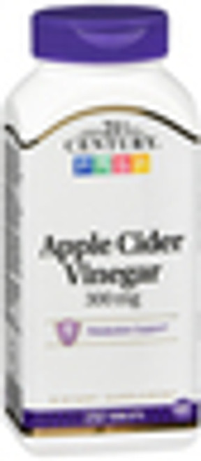 21ST CENTURY APPLE CIDER VINEGAR 300MG TABLET 250CT 21ST CENTURY APPLE CIDER VINEGAR 300MG TABLET 250CT