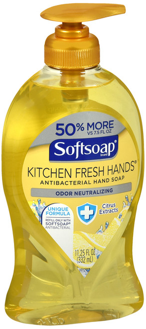 Softsoap Antibacterial Hand Soap Kitchen Fresh Hands 11.25 OZ