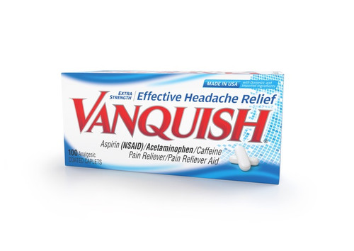 Vanquish Headache Relief Caplets 100ct