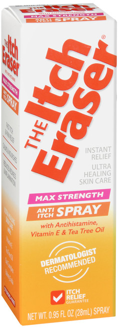 The Itch Eraser Anti-Itch Spray Max Strength 0.95 OZ