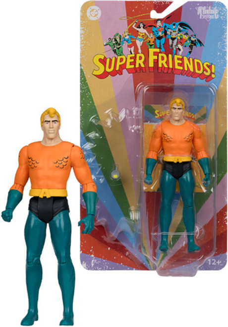 McFarlane Toys - Super Friends - DC Retro - Aquaman 6" Action Figure