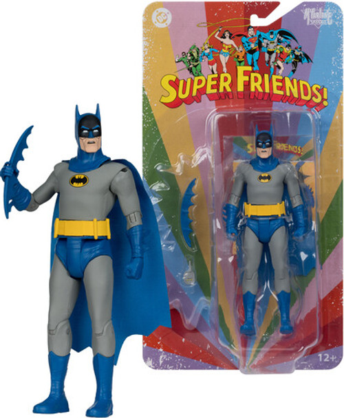 McFarlane Toys - Super Friends - DC Retro - Bizarro Batman 6" Action Figure