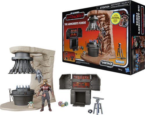 
Hasbro Collectibles - Star Wars: The Mandalorian - Vintage Collection - The Armorer’s Forge Playset