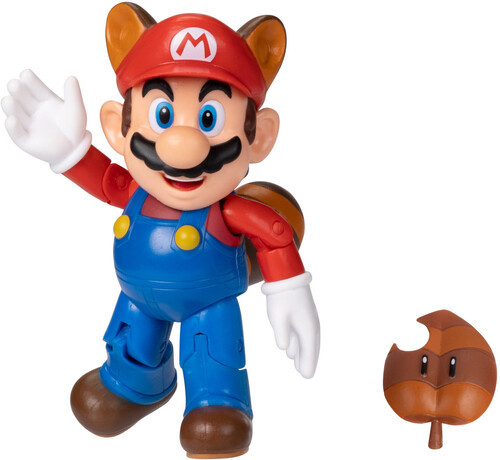 Super Mario 4in Figures 6pc Wave 45 Asst