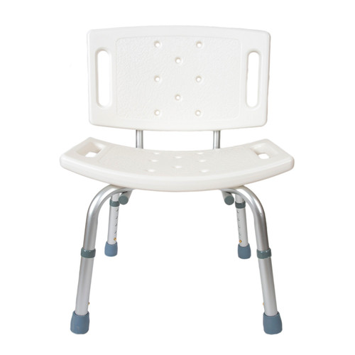 MILS  Aluminum Shower Chair, with Backrest