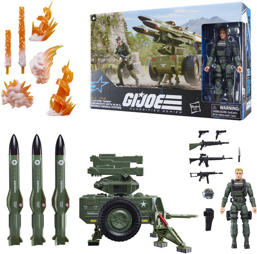 Hasbro Collectibles - G.I. Joe - Classified Series - #182, Clayton “Hawk” Abernathy with M.M.S. (Mobile Missile System) Action Figure Set
