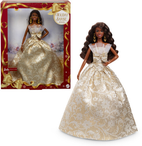 Mattel Collectible - Barbie Holiday Doll 2025, African American