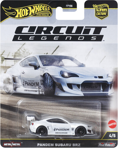 
Mattel - Hot Wheels Premium: Circuit Legends Pandem Subaru BRZ