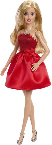 Mattel Collectible - Barbie Ruby Red Doll, Mattel 80th Anniversary