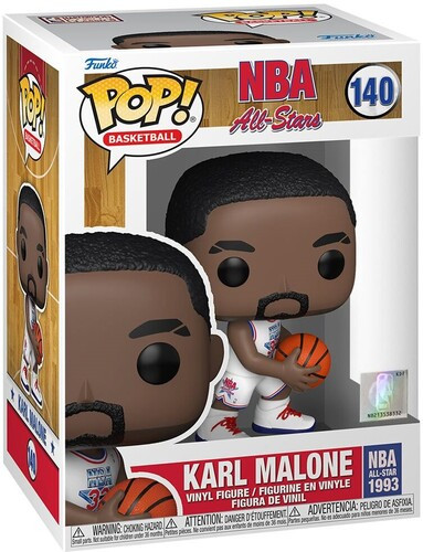 
FUNKO POP! NBA: Legends -Karl Malone (WhiteAllStarUni1993)