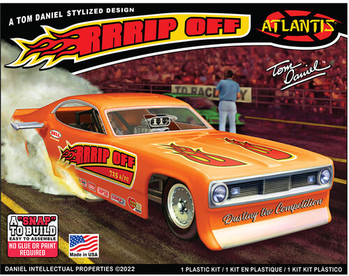 
Tom Daniel - 1:32 Scale Model Kit - RRRRip Off Funny Car