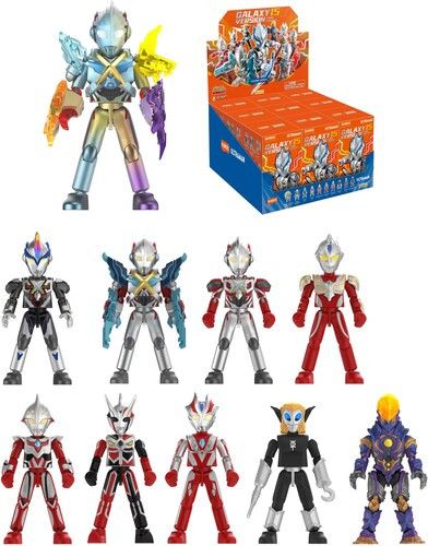 
Blokees - Ultraman - Galaxy Version - Wv15: Hybrid Evolution 9ct Model Kit Display