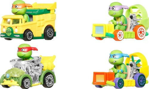 
Mattel - Hot Wheels Racerverse Teenage Mutant Ninja Turtles 4-Pack (TMNT)