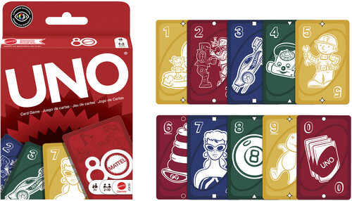 
Mattel Games - UNO: Ruby Red, Mattel 80th Anniversary