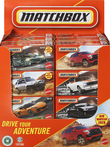 
Mattel - Matchbox 1:64 Power Grabs 48-Piece A Assortment (Each case contains x2 24-Piece PDQs)
