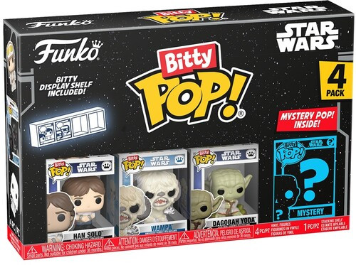 
FUNKO Bitty POP!: Star Wars: The Empire Strikes Back S2 - Han 4-Pack