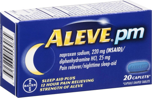 Aleve PM Pain Reliever 20 Caplets
