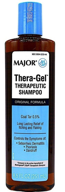  Major Thera-Gel Therapeutic Coal Tar Shampoo 8.5 fl oz