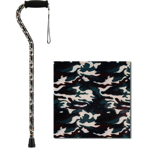 Nova Offset Cane with Strap Camouflage Item #1070CF 