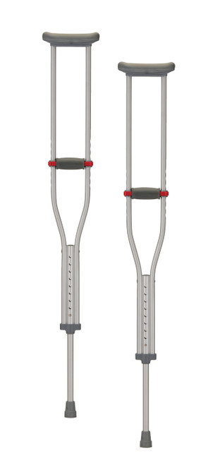 Nova Crutch Aluminum Quick Adjustable Short Youth 4'6" - 5'2 " Item #7302