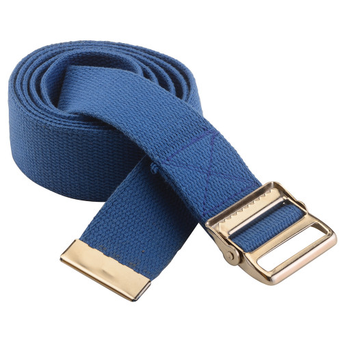 Nova Gait Belt 52" Metal Buckle Blue Item #PA-1034