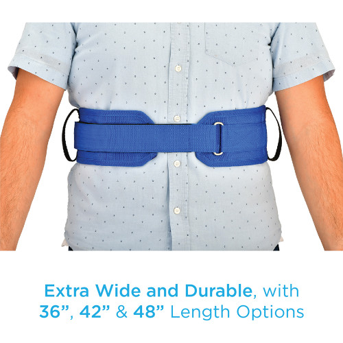 Nova Heavy Duty Gait Belt 36" Blue Item #PA-1031