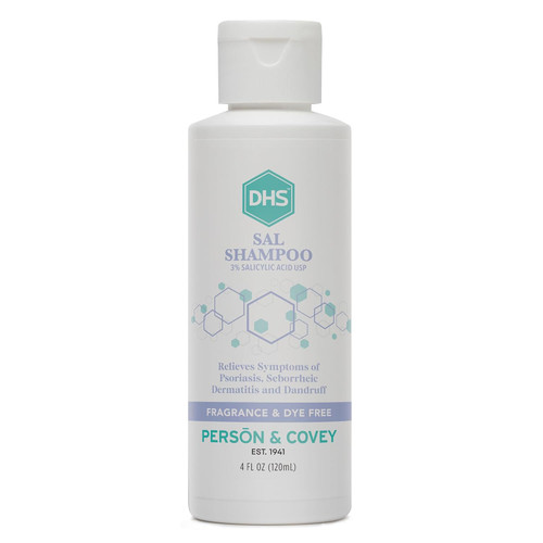 DHS SAL Shampoo Maximum Strength 4oz Shampoo for Psoriasis Eczema & Dandruff