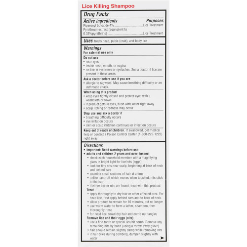GoodSense Complete Lice Treatment Kit 4 Piece Kit
