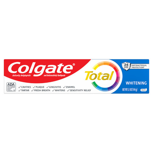 Colgate Total Whitening Toothpaste 5.1 Oz