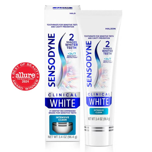 Sensodyne Clinical White Intensive Clean Toothpaste 3.4 Oz